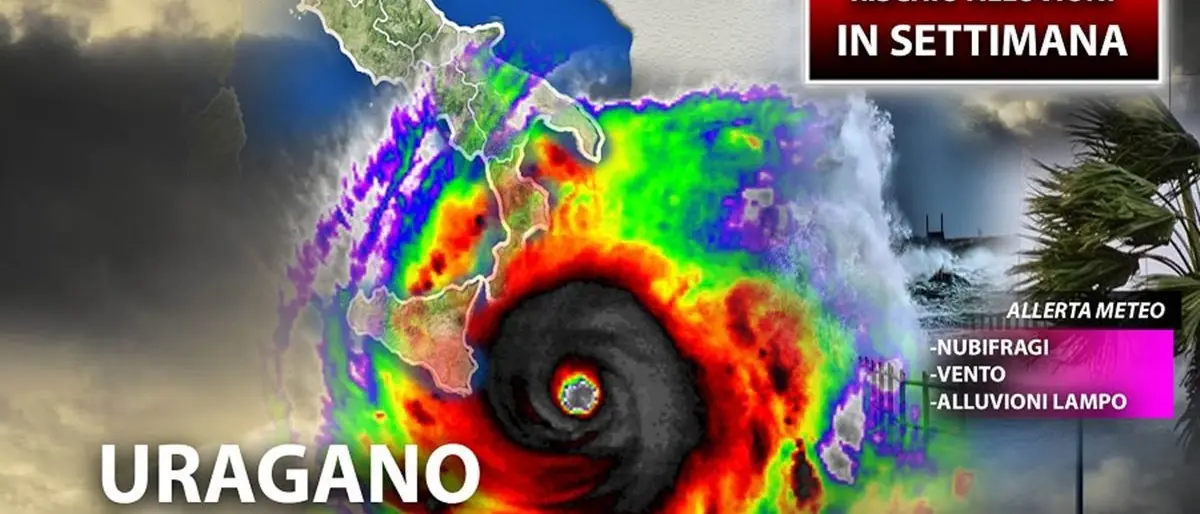 Maltempo in Calabria, il ciclone diventa uragano mediterraneo: cresce l'allerta