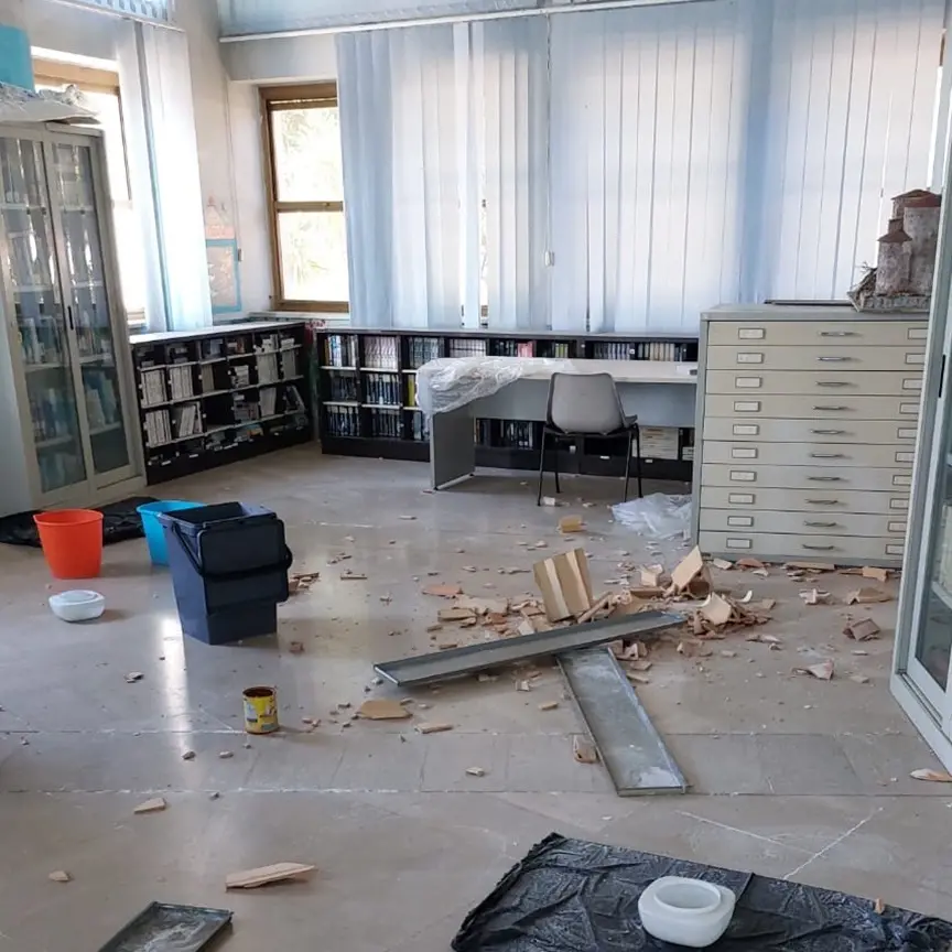 Biblioteca, il Comune di Vibo corre ai ripari e la giunta approva lavori straordinari