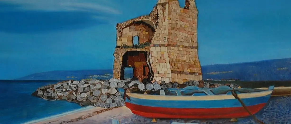 A Vibo la personale di Enzo Aiello, memorie di pietre e di pittura - Video