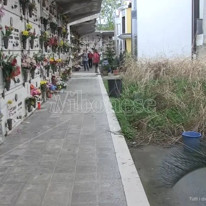 Commemorazione dei defunti a Vibo, i cimiteri delle frazioni tra degrado e abbandono - Video