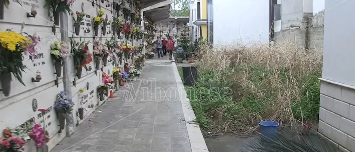 Commemorazione dei defunti a Vibo, i cimiteri delle frazioni tra degrado e abbandono - Video