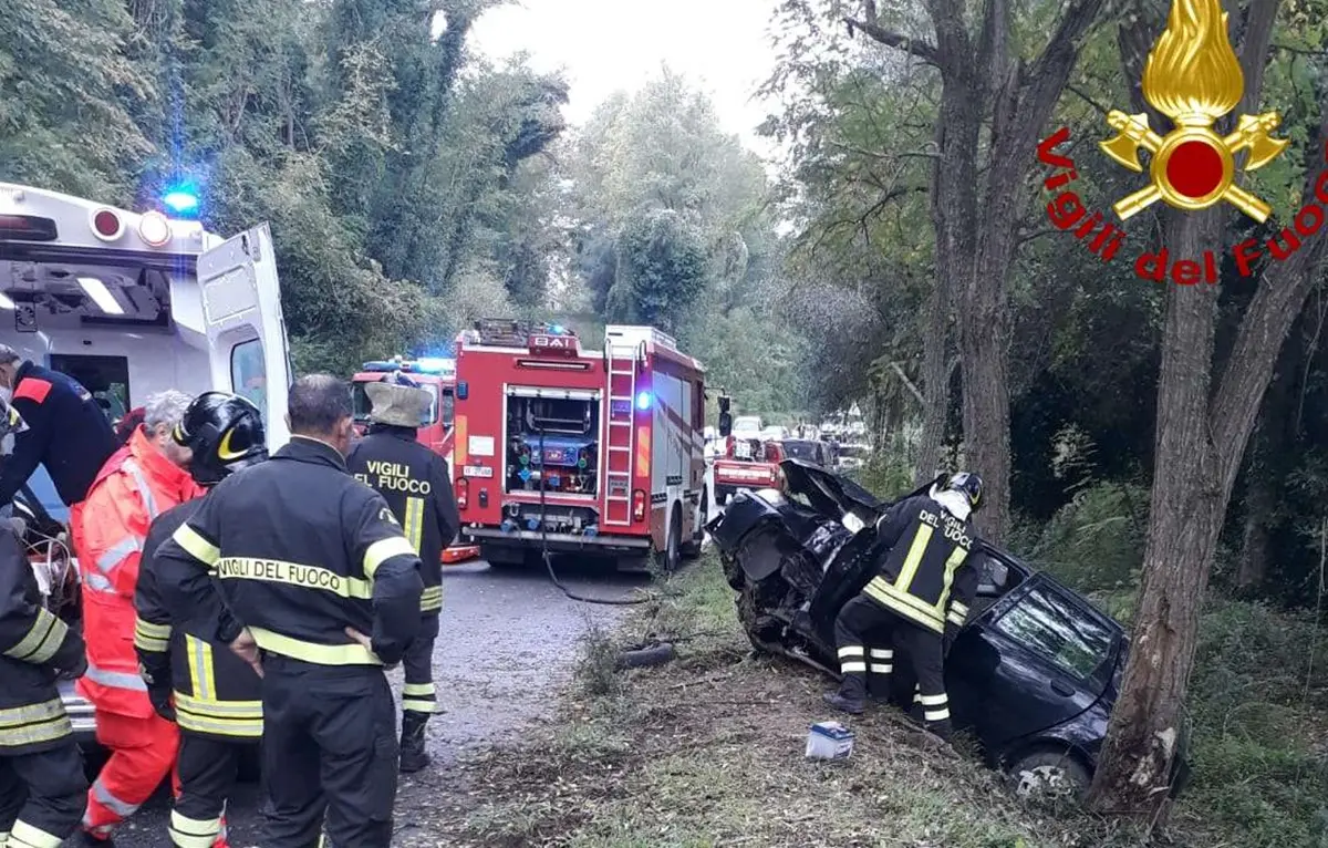 Perde il controllo dell'auto e finisce fuori strada: un ferito nel Vibonese