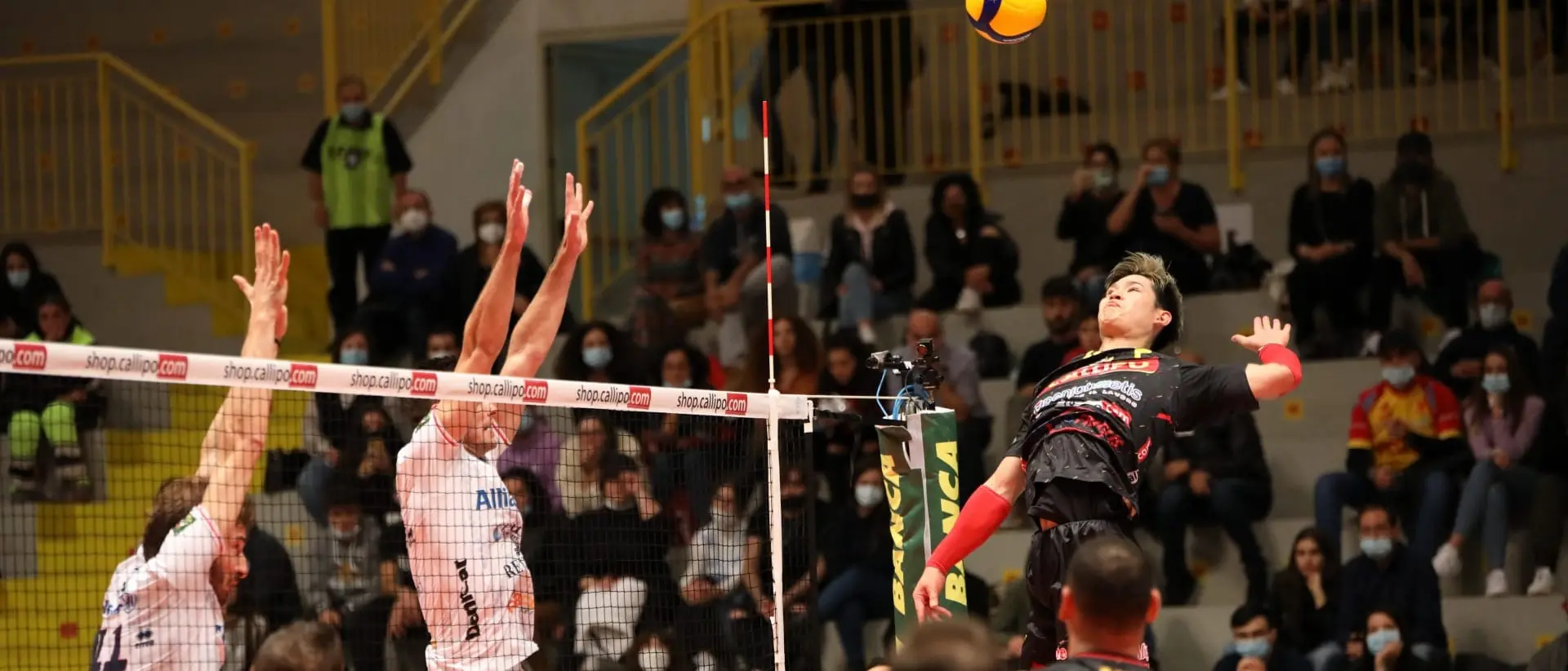 Volley Superlega, la Tonno Callipo perde al PalaMaiata: Milano vince 3 a 0