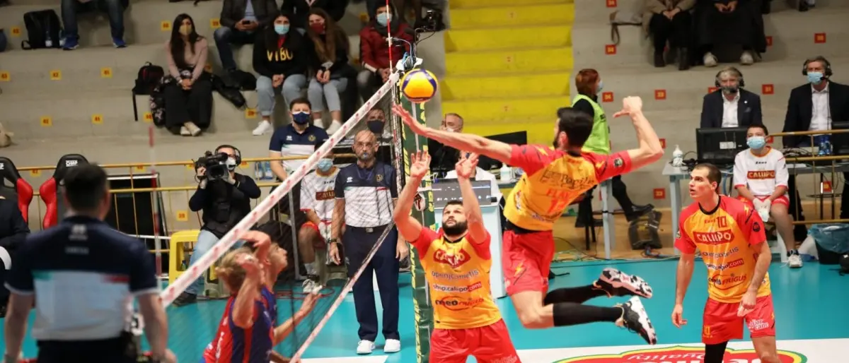 La Tonno Callipo ottiene un punto nella battaglia contro Monza