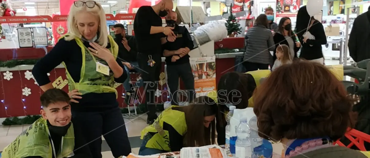 A Vibo Valentia raccolte 15 tonnellate di cibo per le famiglie in difficoltà