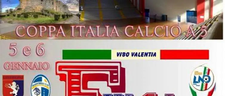 A Vibo le finali di Coppa Italia di calcio a 5