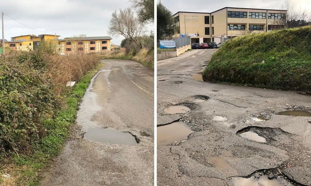 Vibo, Pd: «Strade colabrodo per raggiungere le scuole, il Comune faccia qualcosa»