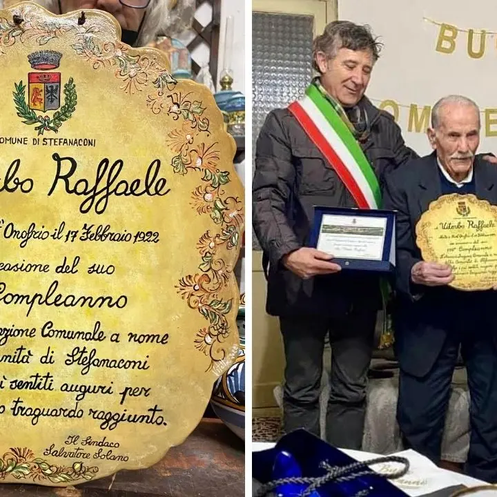 Stefanaconi e Sant’Onofrio in festa per i 100 anni di nonno Raffaele