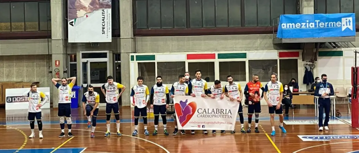 Serie B, Raffaele Lamezia e Tonno Callipo Volley unite nel segno della cardioprotezione