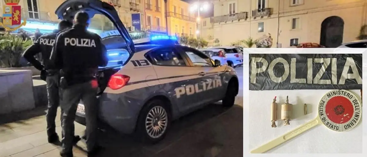 Controlli della polizia a Vibo e nelle Preserre, fra liti e detenzione di munizioni