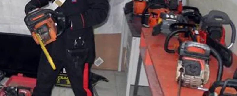 Ricettazione di motoseghe: una denuncia a Gerocarne