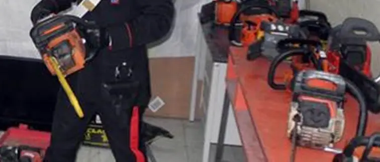 Ricettazione di motoseghe: una denuncia a Gerocarne