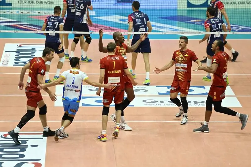 Superlega, a Monza il primo sorriso della Tonno Callipo in campionato