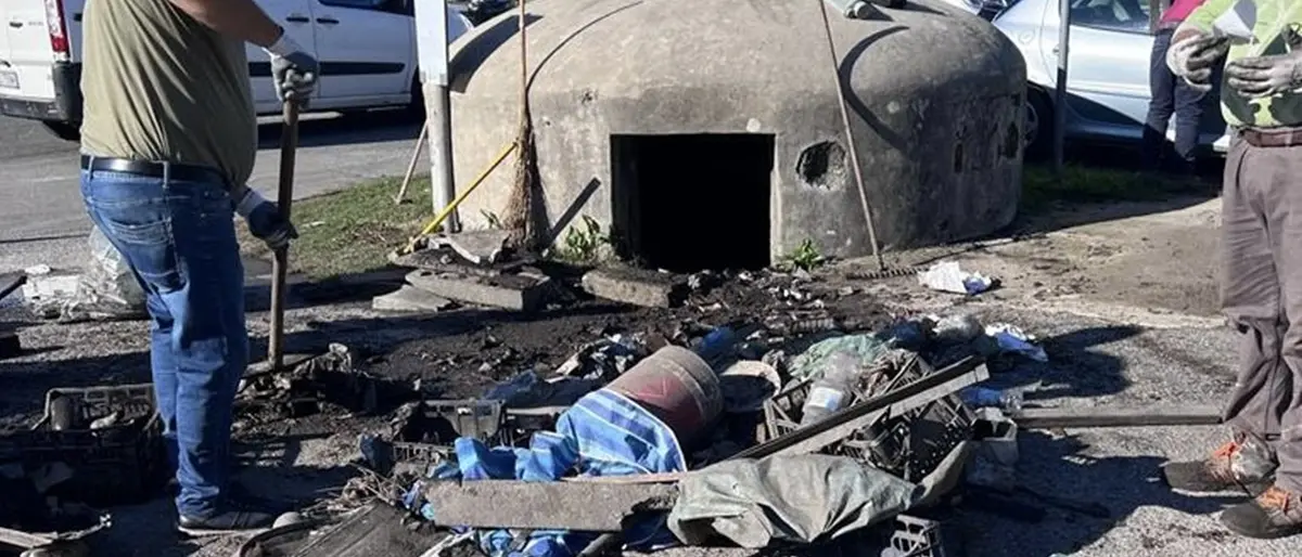 Ionadi, la \"casamatta militare\" viene ripulita e diviene simbolo di pace