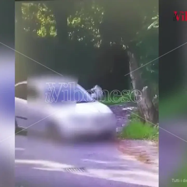 Vibo: automobilista beccato dalle foto trappole installate dal Comune mentre lancia un sacchetto - Video