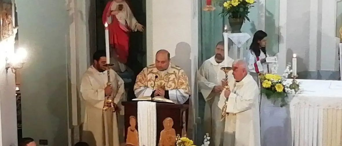 Favelloni in festa, il giovane Francesco Colaci ordinato diacono