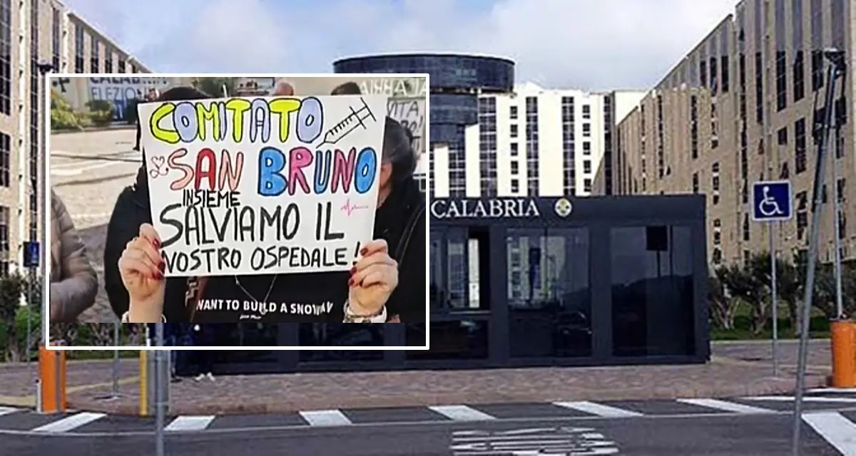 Ospedale di Serra e riconversione, sit-in di protesta a Catanzaro