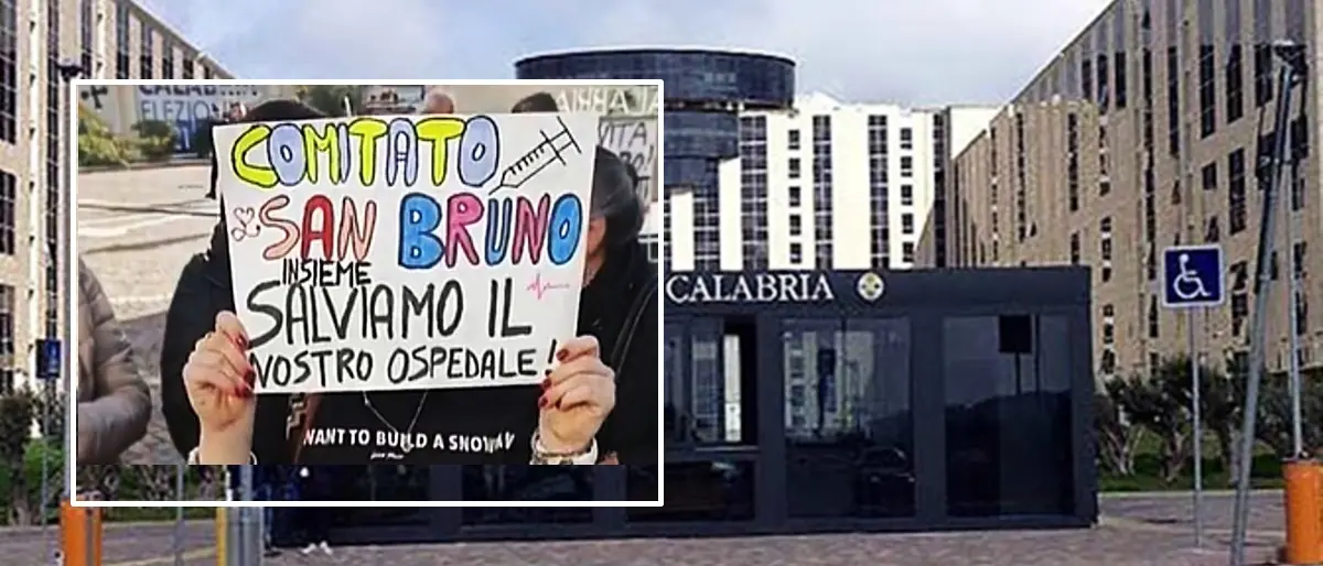 Ospedale di Serra e riconversione, sit-in di protesta a Catanzaro