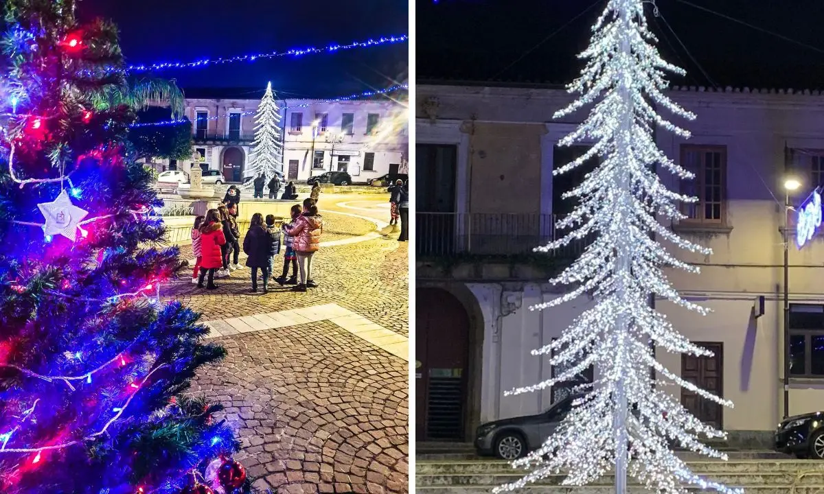 Briatico, l'accensione dell'albero di Natale in piazza apre il cartellone eventi: il programma