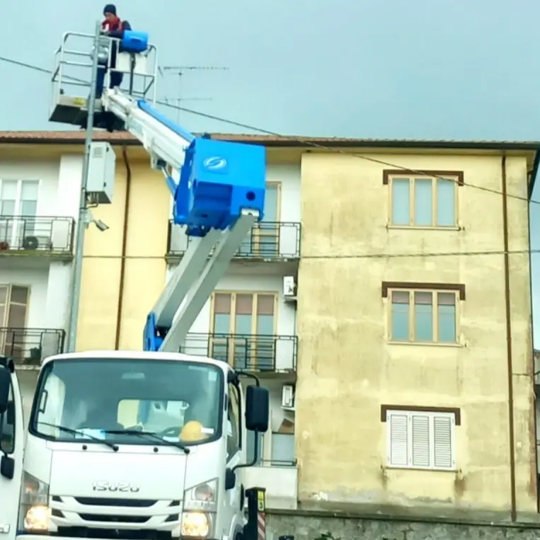 Illuminazione pubblica a Spilinga, partiti i lavori di riqualificazione