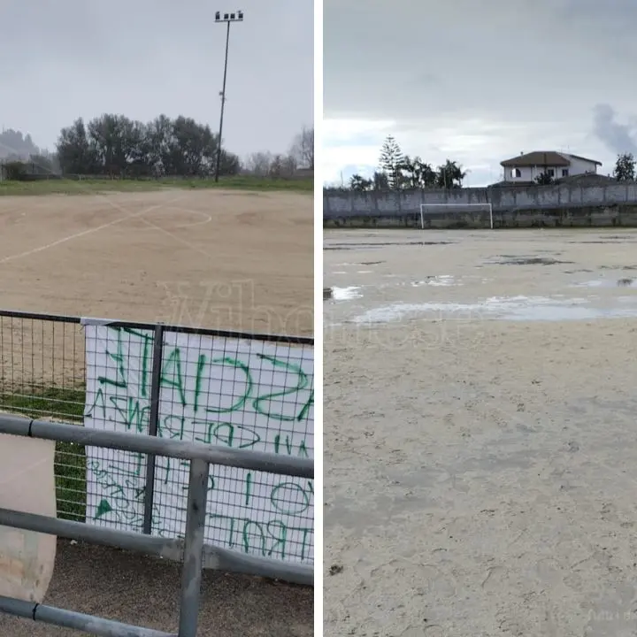 Nicotera, aggiudicati i lavori per la riqualificazione del campo di calcio comunale