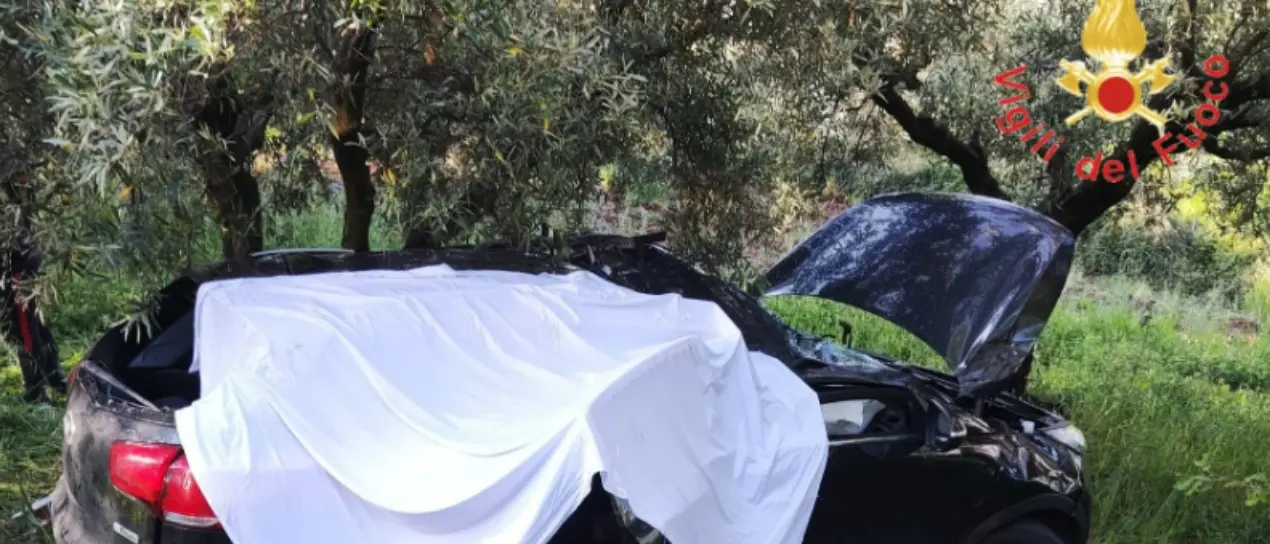 Incidente all’alba nel Catanzarese, auto finisce contro un albero: un morto