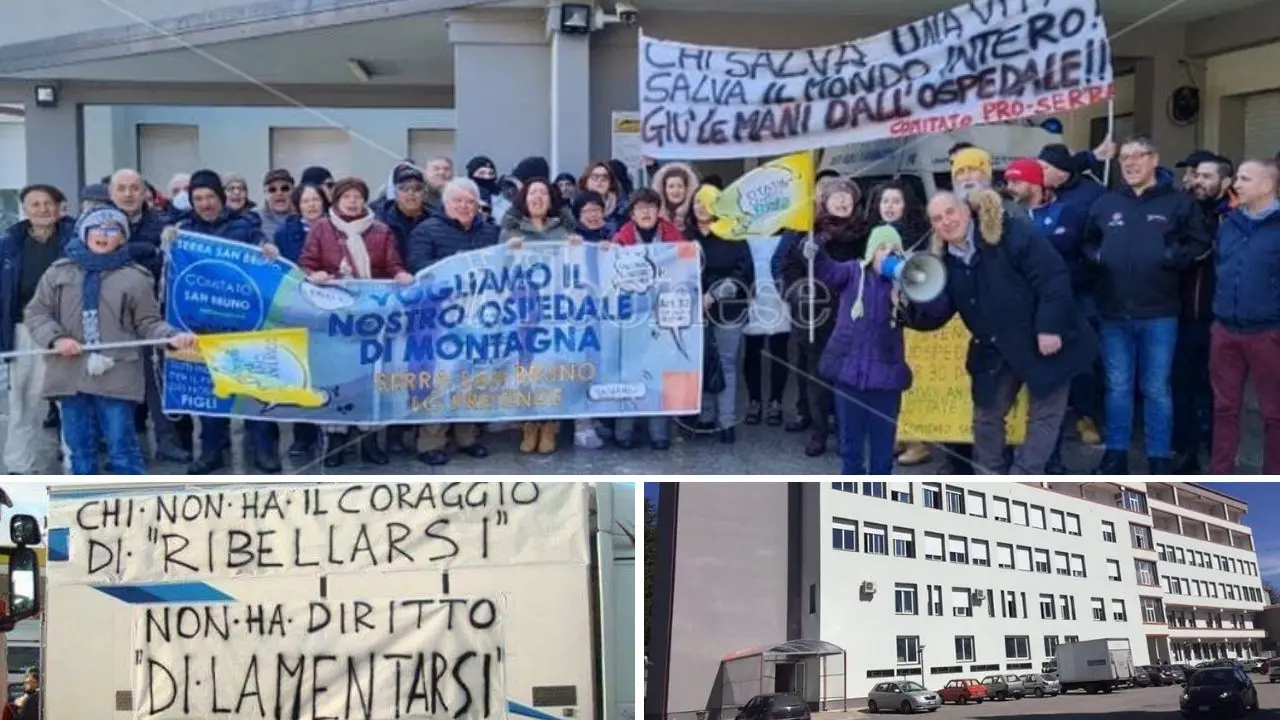 Serra San Bruno, il Comitato a difesa dell’ospedale non si fida: presentato ricorso al Tar contro il piano di Occhiuto