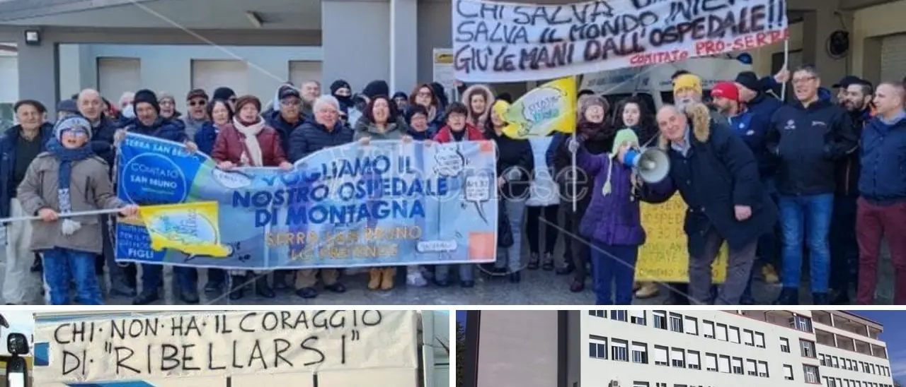 Ospedale Serra non più a rischio depotenziamento, il Comitato San Bruno: «Battaglia (quasi) vinta. Attendiamo il nuovo decreto»