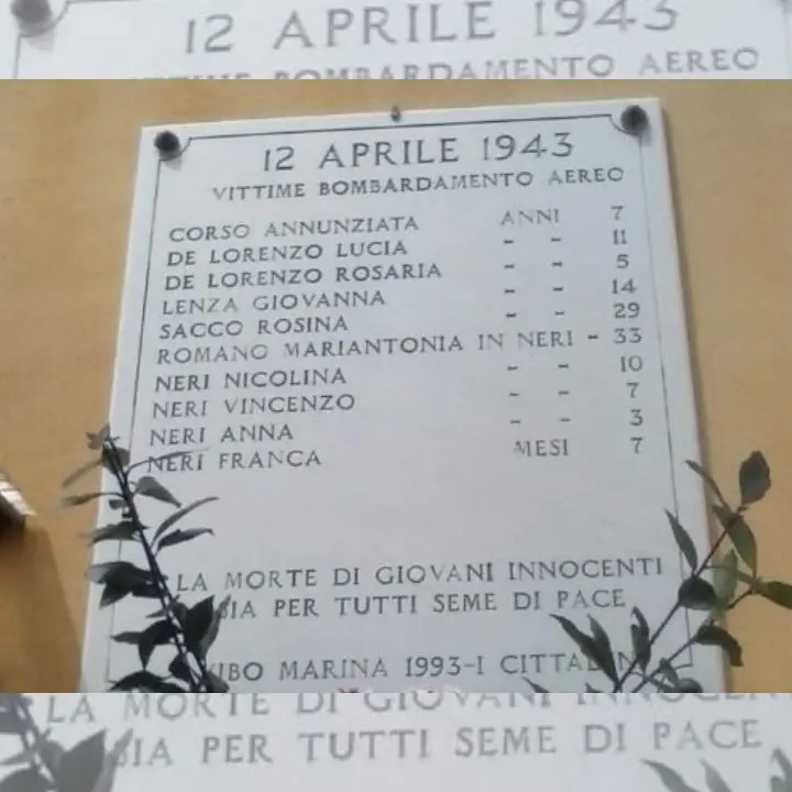 Bombardamento Vibo Marina nel ’43, la Pro loco: «Dalla memoria, auspicio di pace»