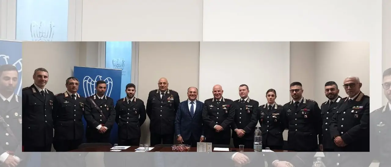 Vibo, gli imprenditori di Confindustria incontrano i vertici dell’Arma dei carabinieri