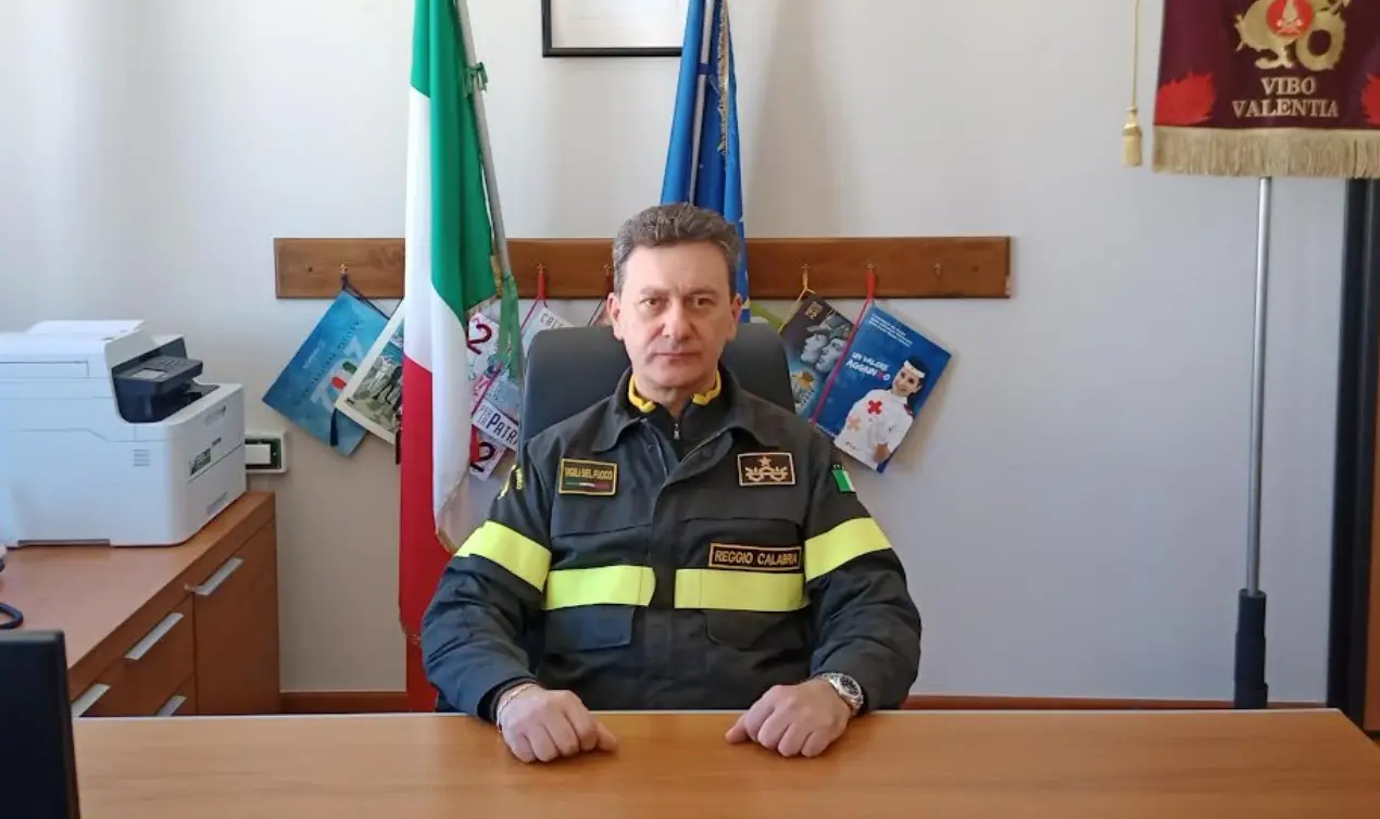 Vigili del fuoco Vibo, si insedia il nuovo comandante provinciale
