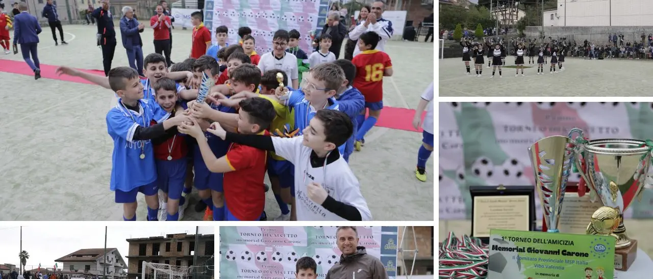 A Parghelia successo per il primo Torneo dell'amicizia dedicato a Giovanni Carone