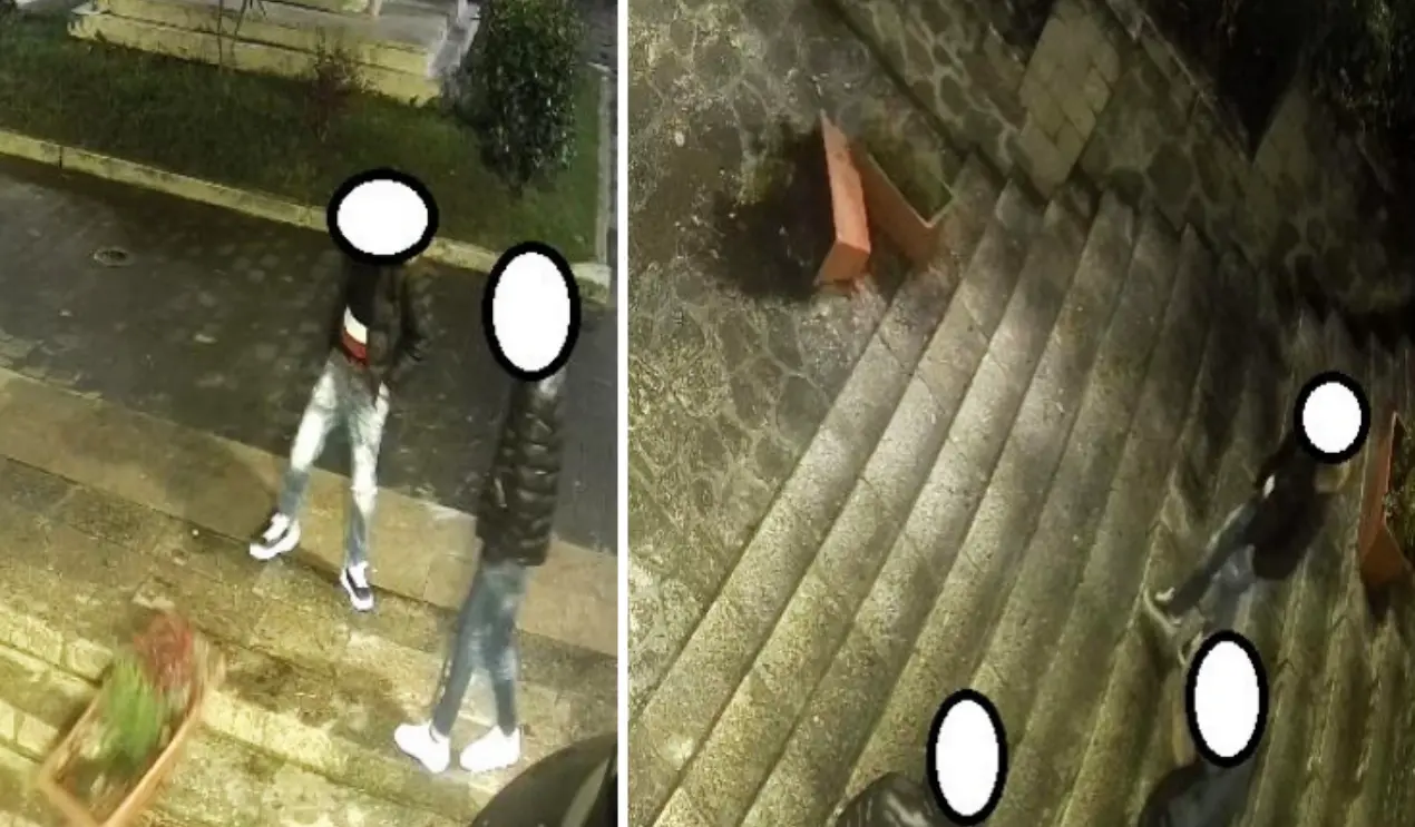 Vibo, denunciati i ragazzi che danneggiarono le fioriere poste lungo la scalinata Versace