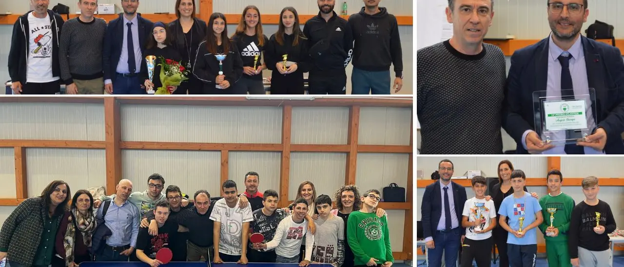 Vibo, i ragazzi speciali dell’Istituto alberghiero protagonisti del torneo “Tennis tavolo oltre”