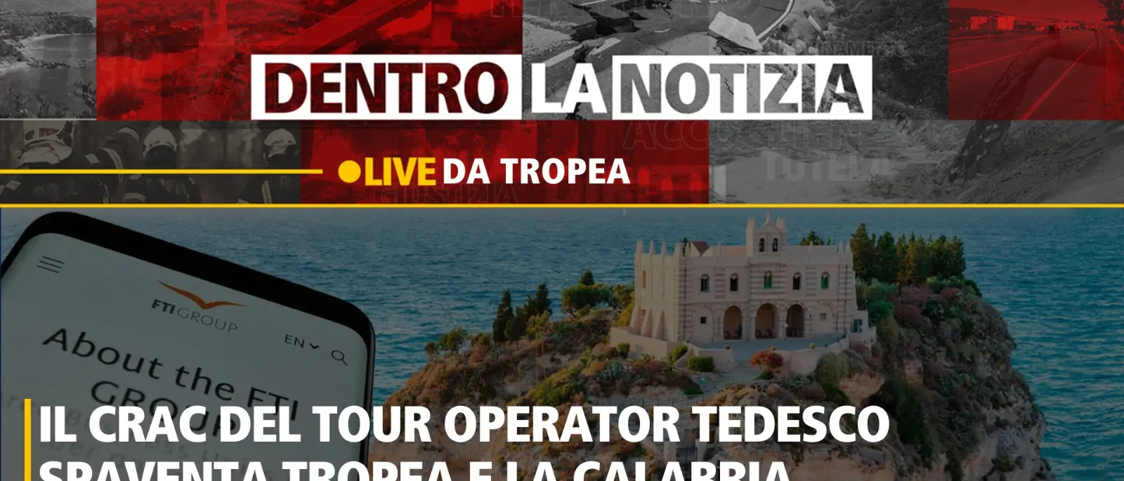 Il crac del tour operator tedesco Fti fa tremare la Costa degli dei: ne parliamo a Dentro la Notizia