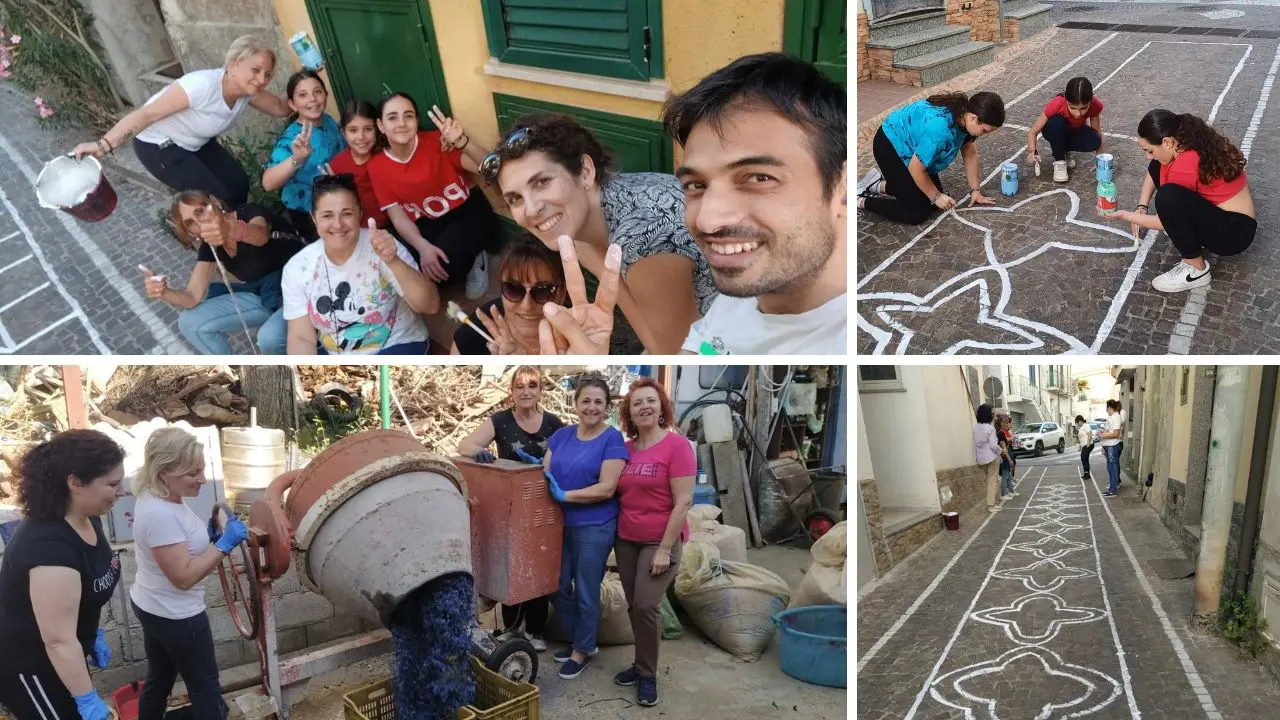 Arte, fede e tradizioni: a Santa Domenica di Ricadi torna l’Infiorata