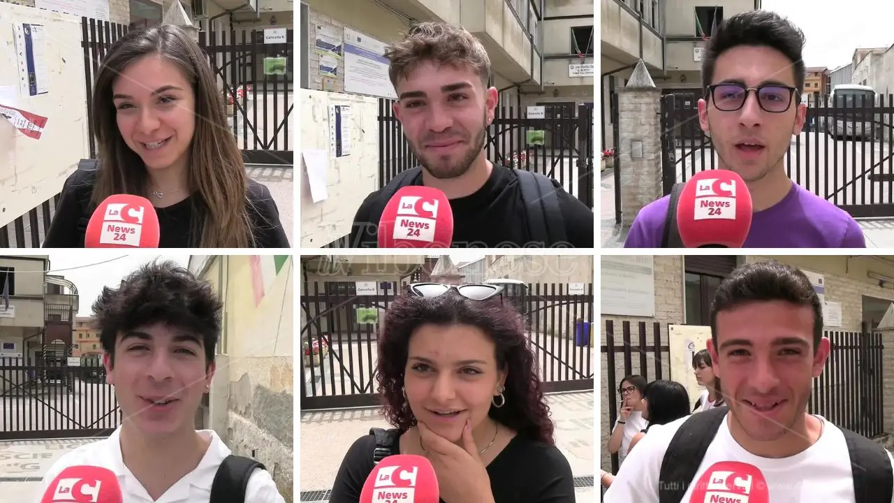 Maturità a Vibo, lo scoglio matematica non fa naufragare l’ottimismo dei ragazzi: «Difficile, ma è andata» - Video