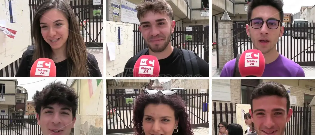 Maturità a Vibo, lo scoglio matematica non fa naufragare l’ottimismo dei ragazzi: «Difficile, ma è andata» - Video