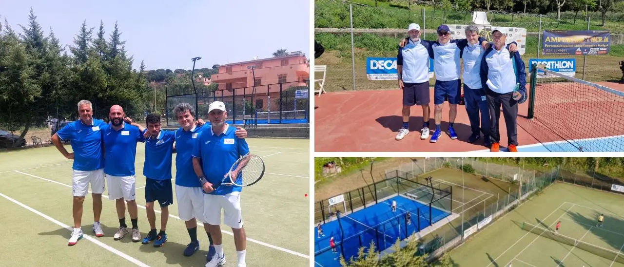 Tennis, il Circolo Tedofora di Capo Vaticano sogna la promozione in D1 e punta sul vivaio