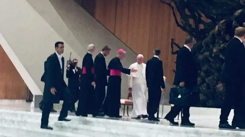 I cori di Mileto e Pizzo ricevuti in udienza dal Papa