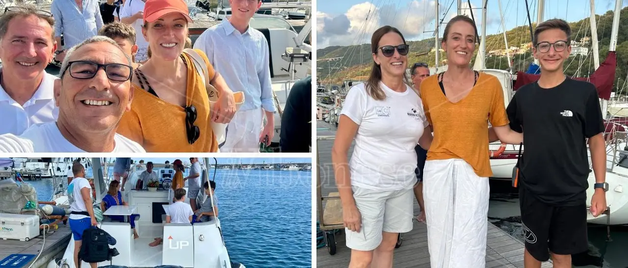 La presidente del Parlamento europeo Roberta Metsola alla scoperta delle meraviglie della Costa degli Dei