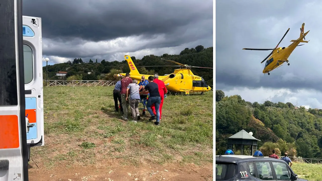 Arena, cade dal balcone di casa al primo piano e resta gravemente ferito: interviene l'elisoccorso
