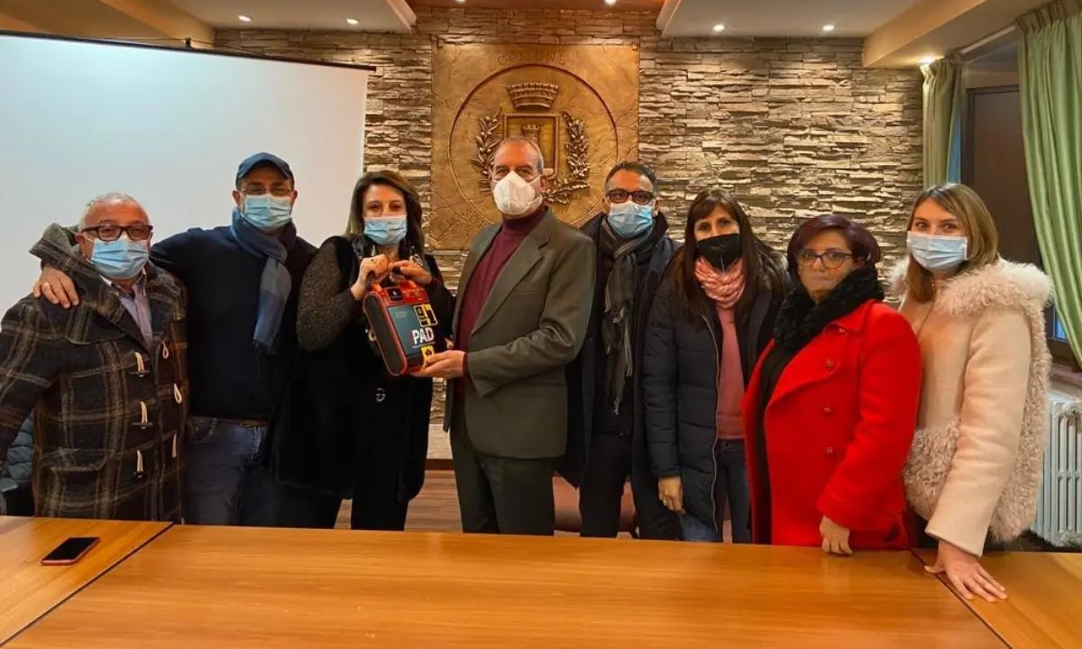 Soriano, Pro loco e Polisportiva donano un defibrillatore alla comunità