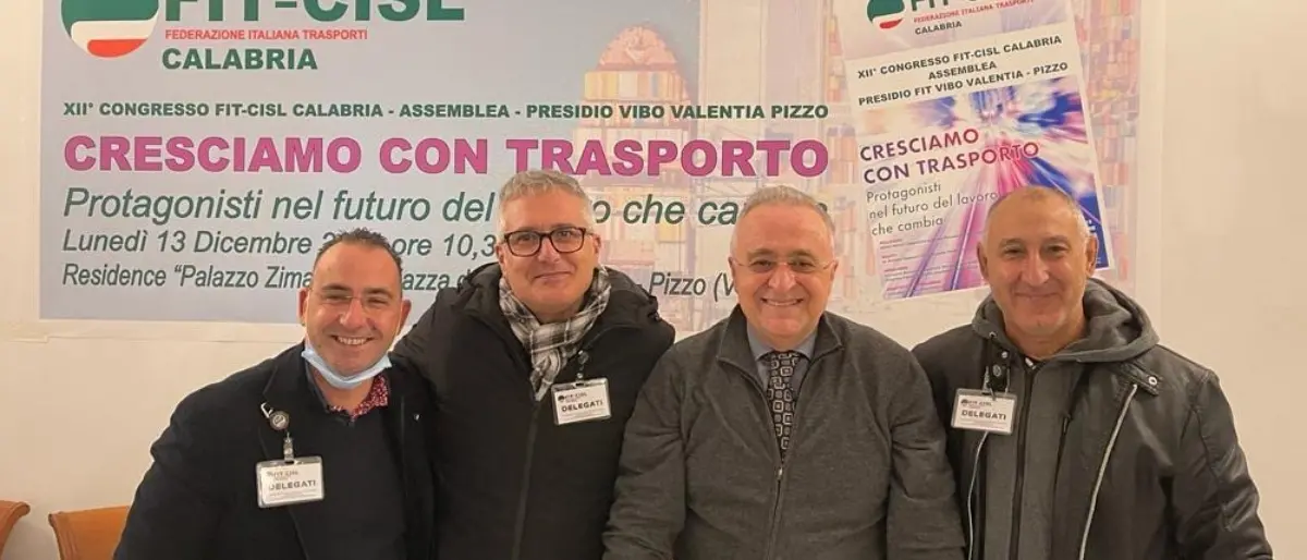 Sindacati, Nerelli riconfermato segretario responsabile Fit-Cisl Calabria
