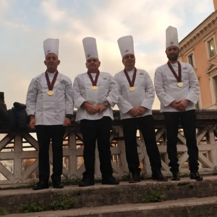 La Federazione italiana cuochi premia a Roma quattro chef vibonesi