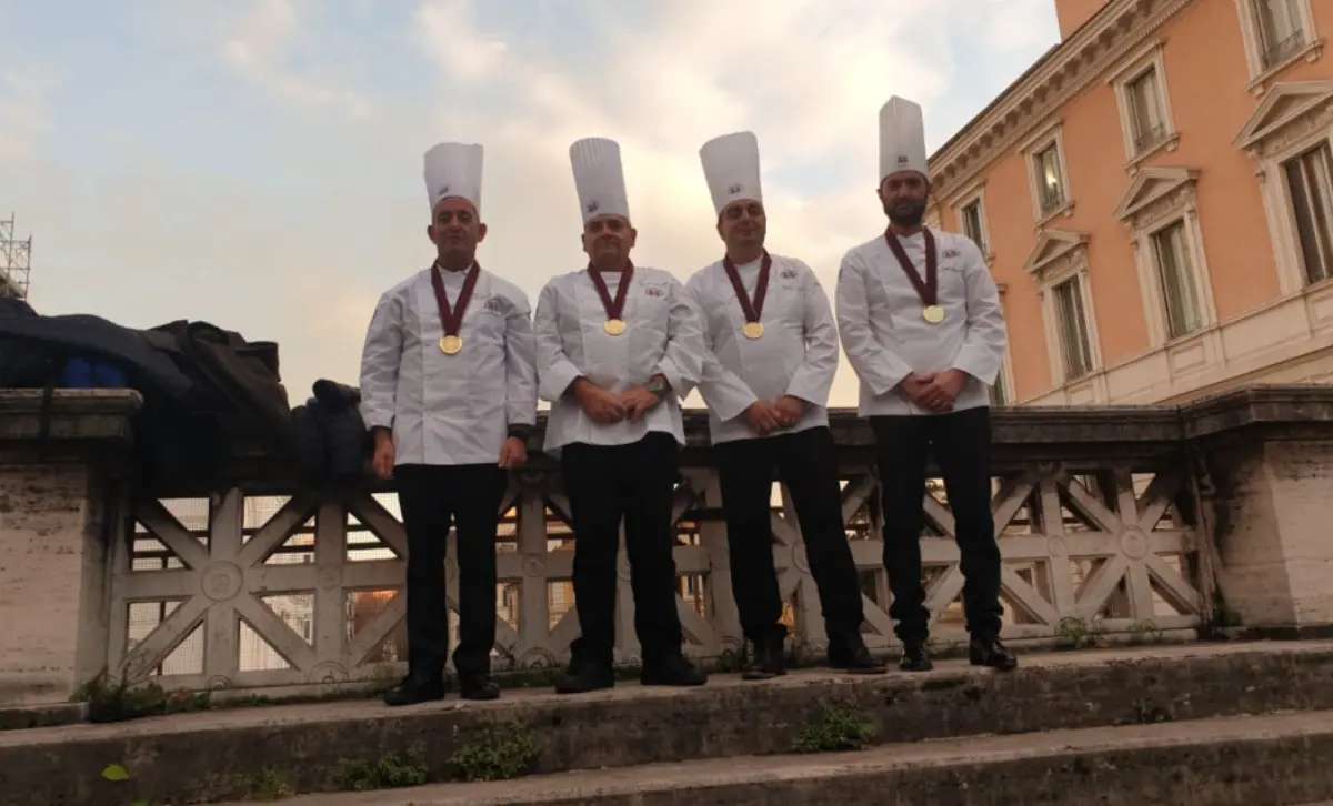 La Federazione italiana cuochi premia a Roma quattro chef vibonesi