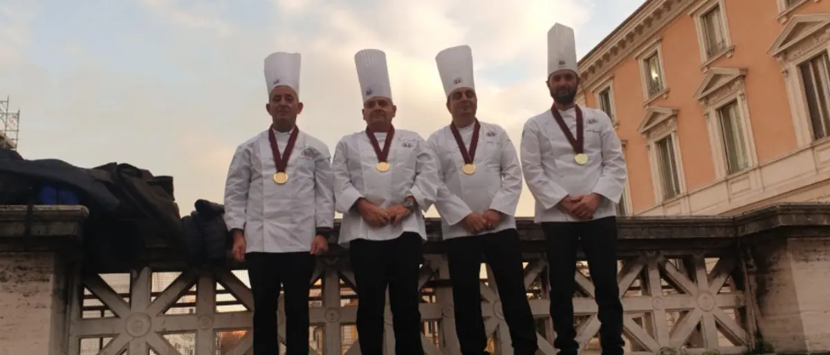 La Federazione italiana cuochi premia a Roma quattro chef vibonesi