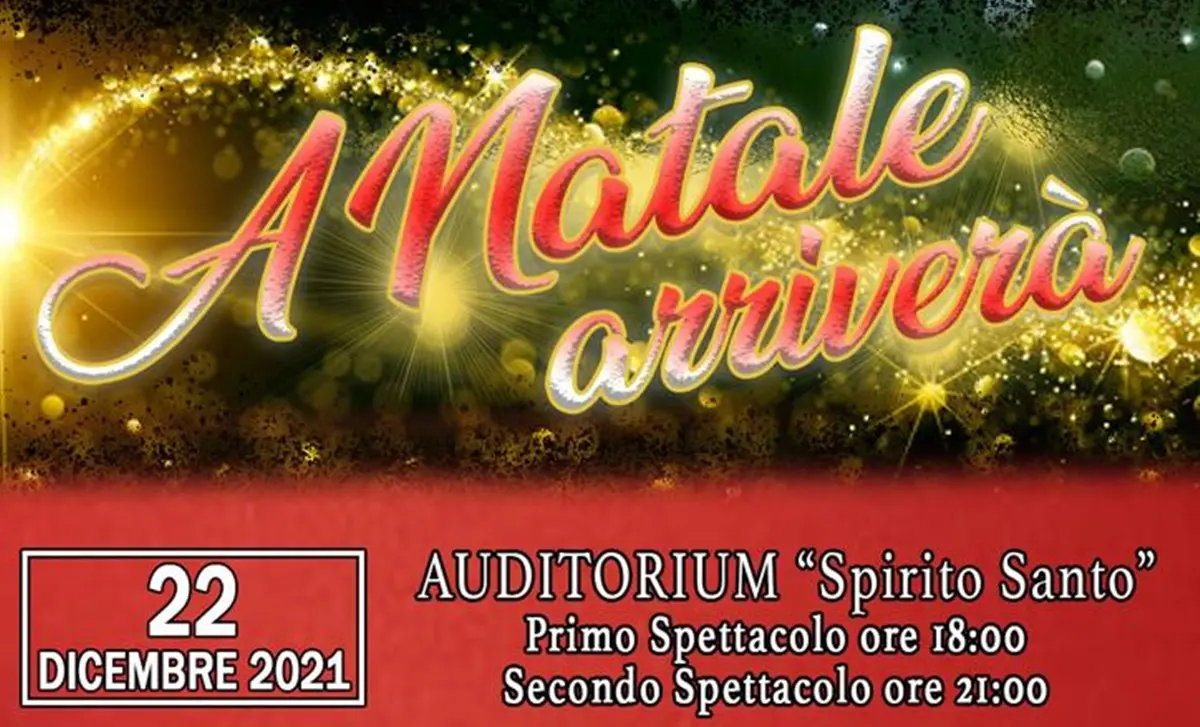 Vibo, all'auditorium Spirito Santo il recital \"A Natale arriverà\"