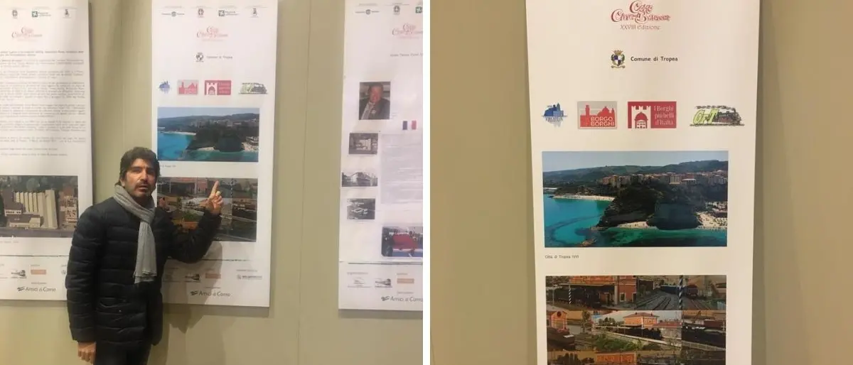 Il borgo di Tropea protagonista alla mostra dei modelli ferroviari a Como