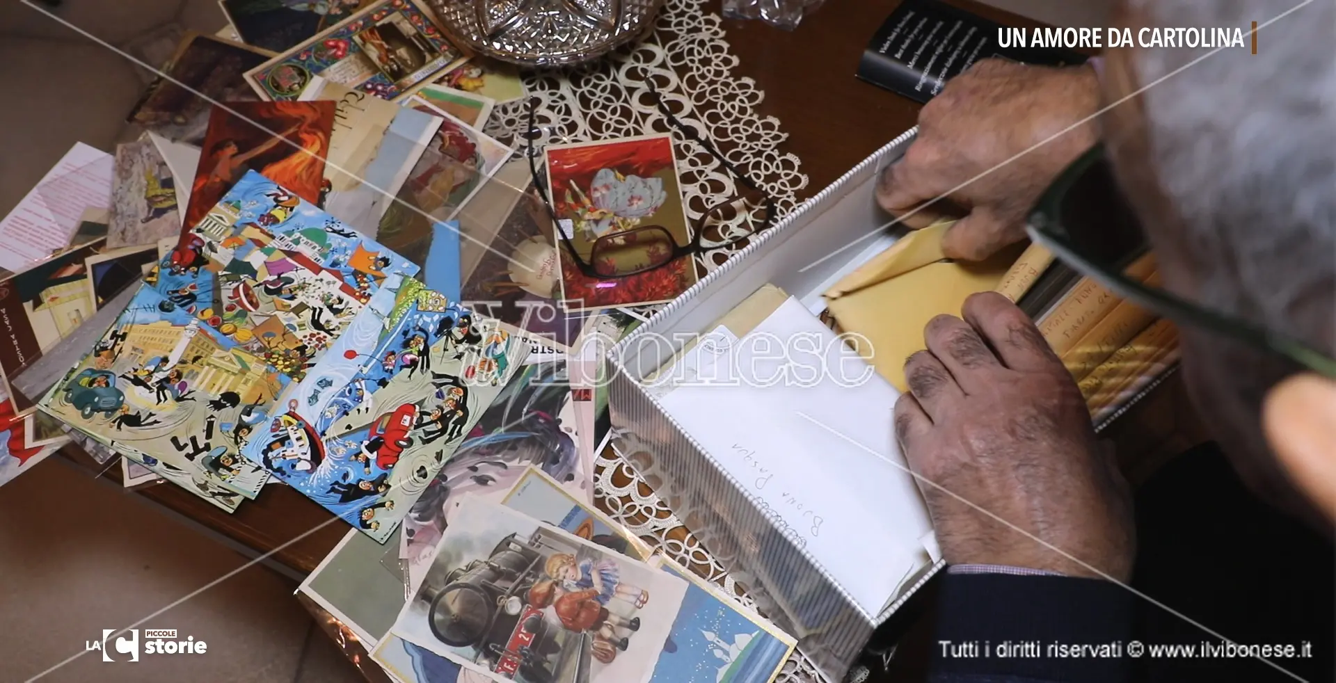 Mileto: la storia di Franco e Carmela e il loro amore da cartolina - Video